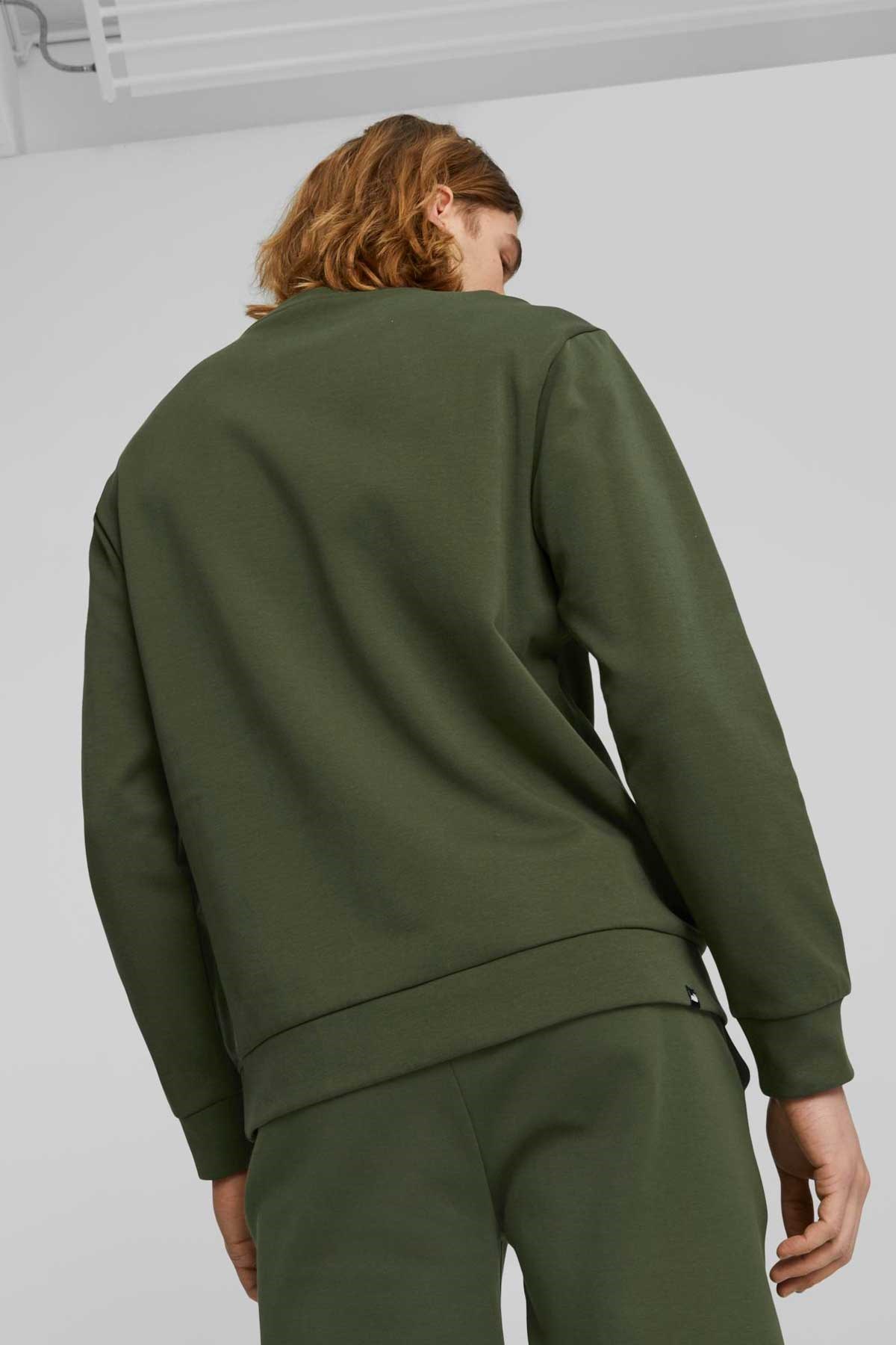 Puma Rad/Cal Erkek Sweatshirt 67588831 Yeşil