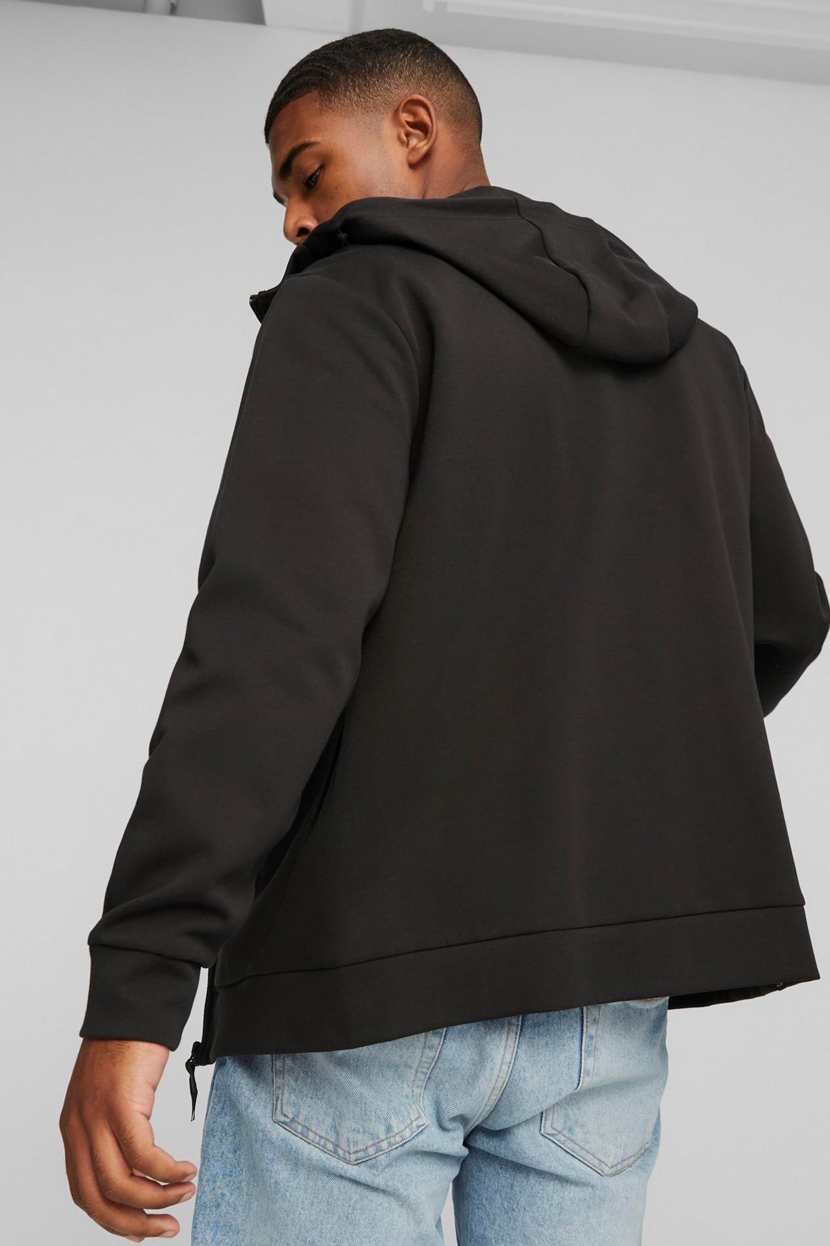 Puma Rad/Cal Full-Zip Erkek Sweatshirt 67588901 Siyah