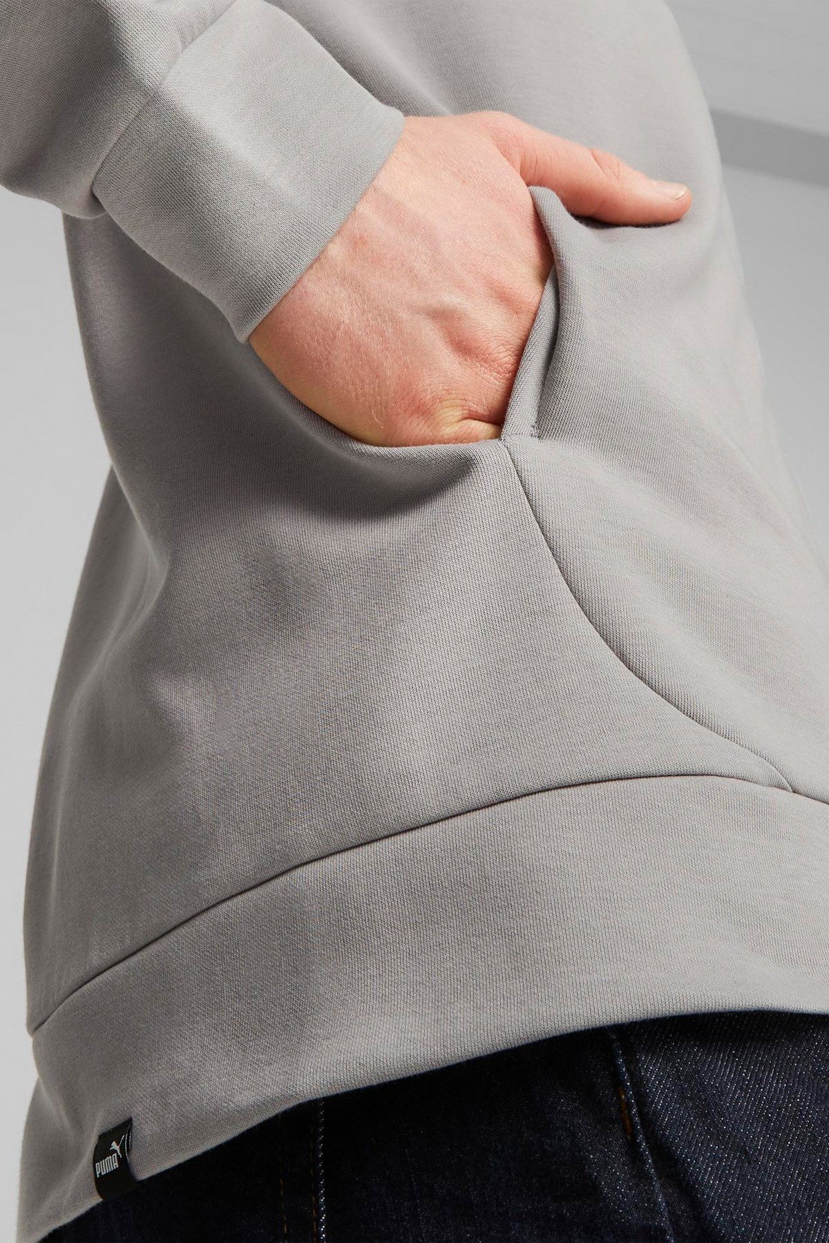 Puma Rad/Cal Full-Zip Erkek Sweatshirt 67588914 Gri