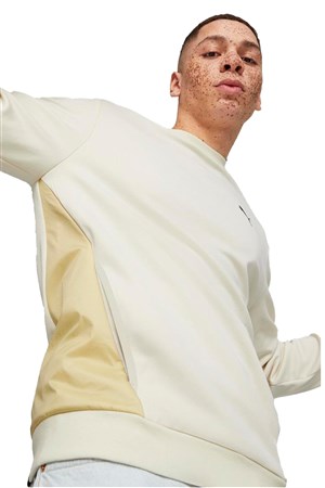 Puma Open Road Erkek Sweatshirt 67589687 Beyaz