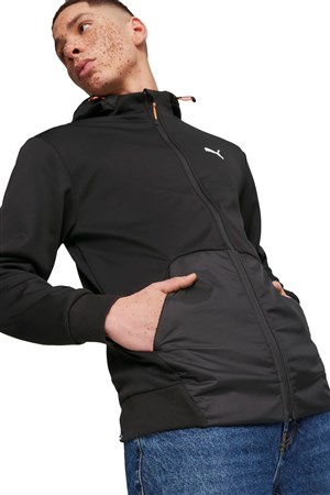 Puma Open Road Full-Zip Erkek Sweatshirt 67589701 Siyah
