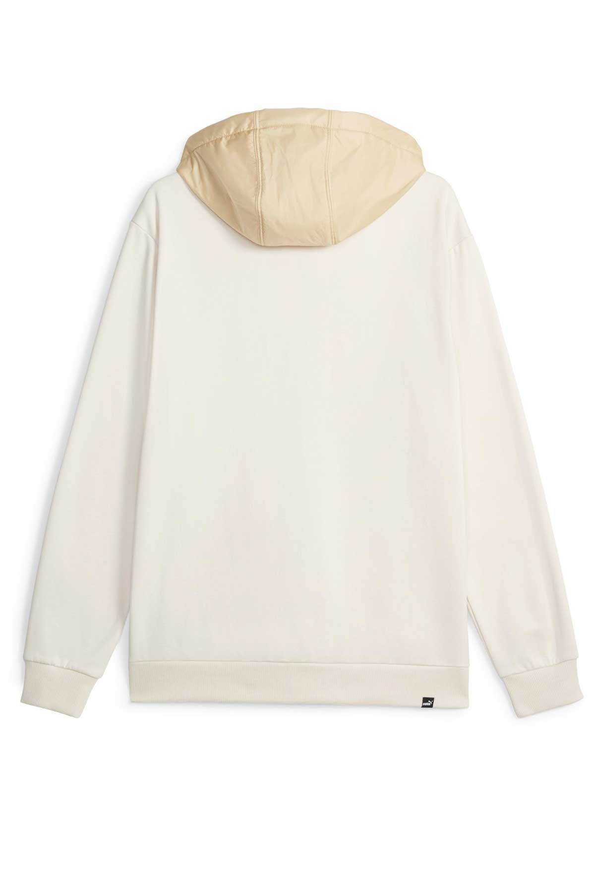 Puma Open Road Full-Zip Erkek Sweatshirt 67589787 Beyaz