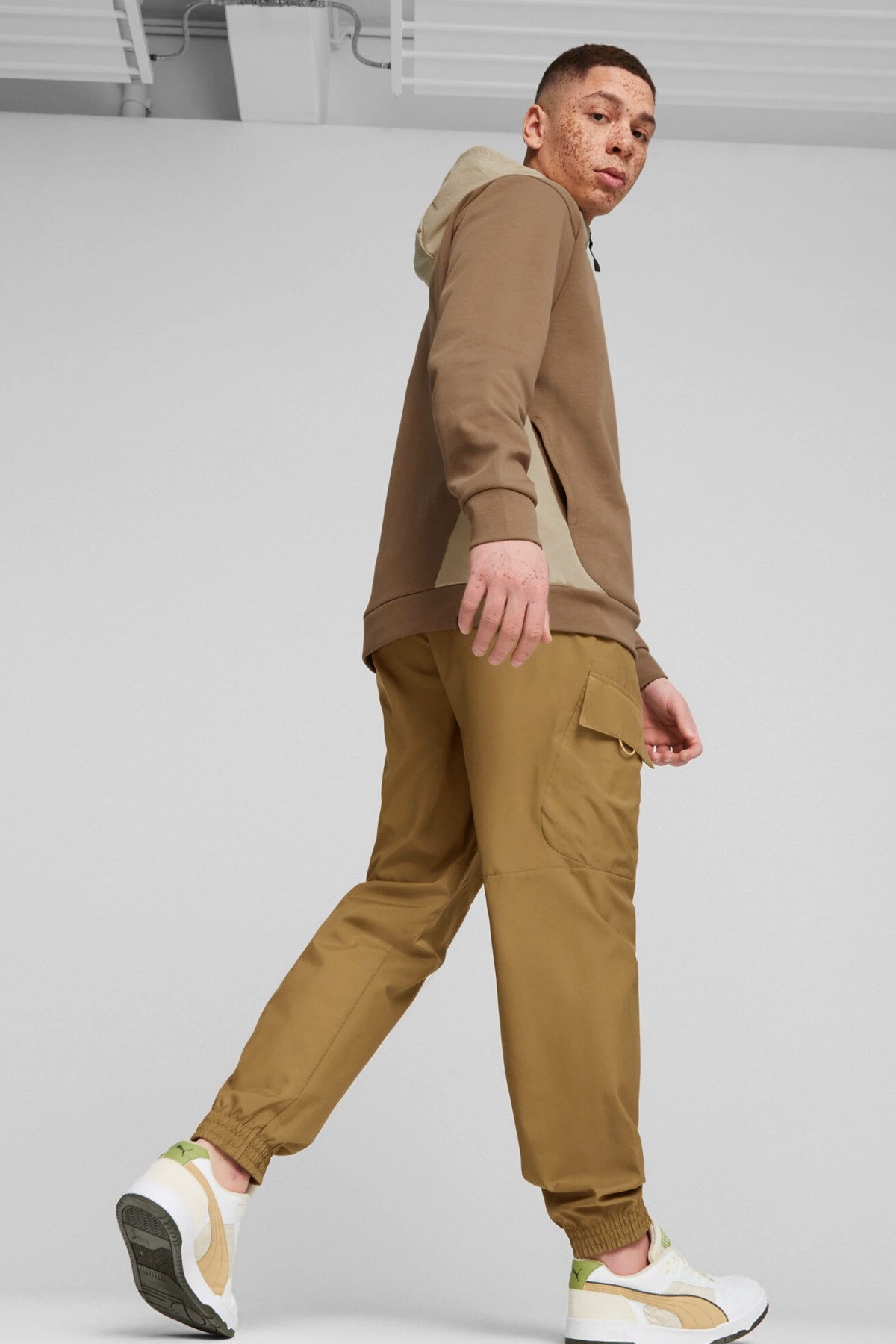 Puma Open Road Woven Cargo Erkek Eşofman Altı 67589893 Kahverengi