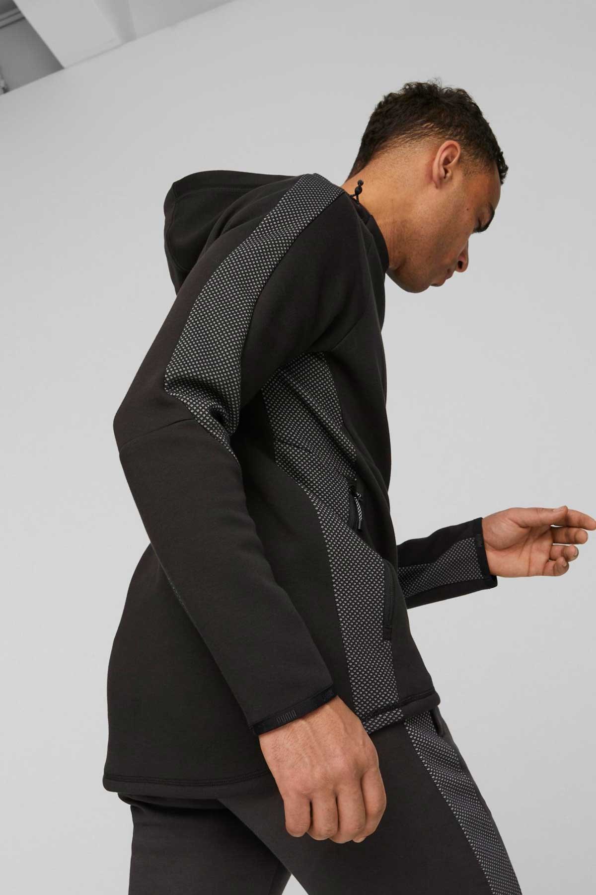 Puma Evostrıpe Erkek Sweatshirt 67592901 Siyah