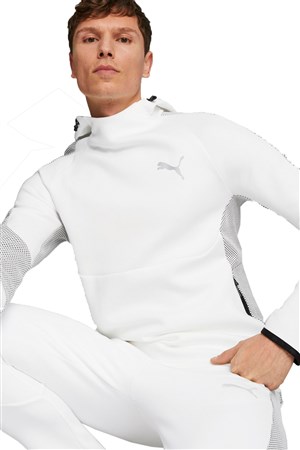 Puma Evostrıpe Erkek Sweatshirt 67592902 Beyaz
