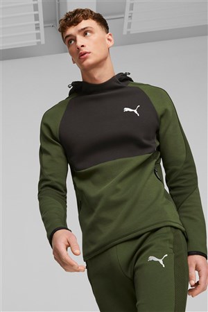 Puma Evostripe Erkek Sweatshirt 67592931 Haki