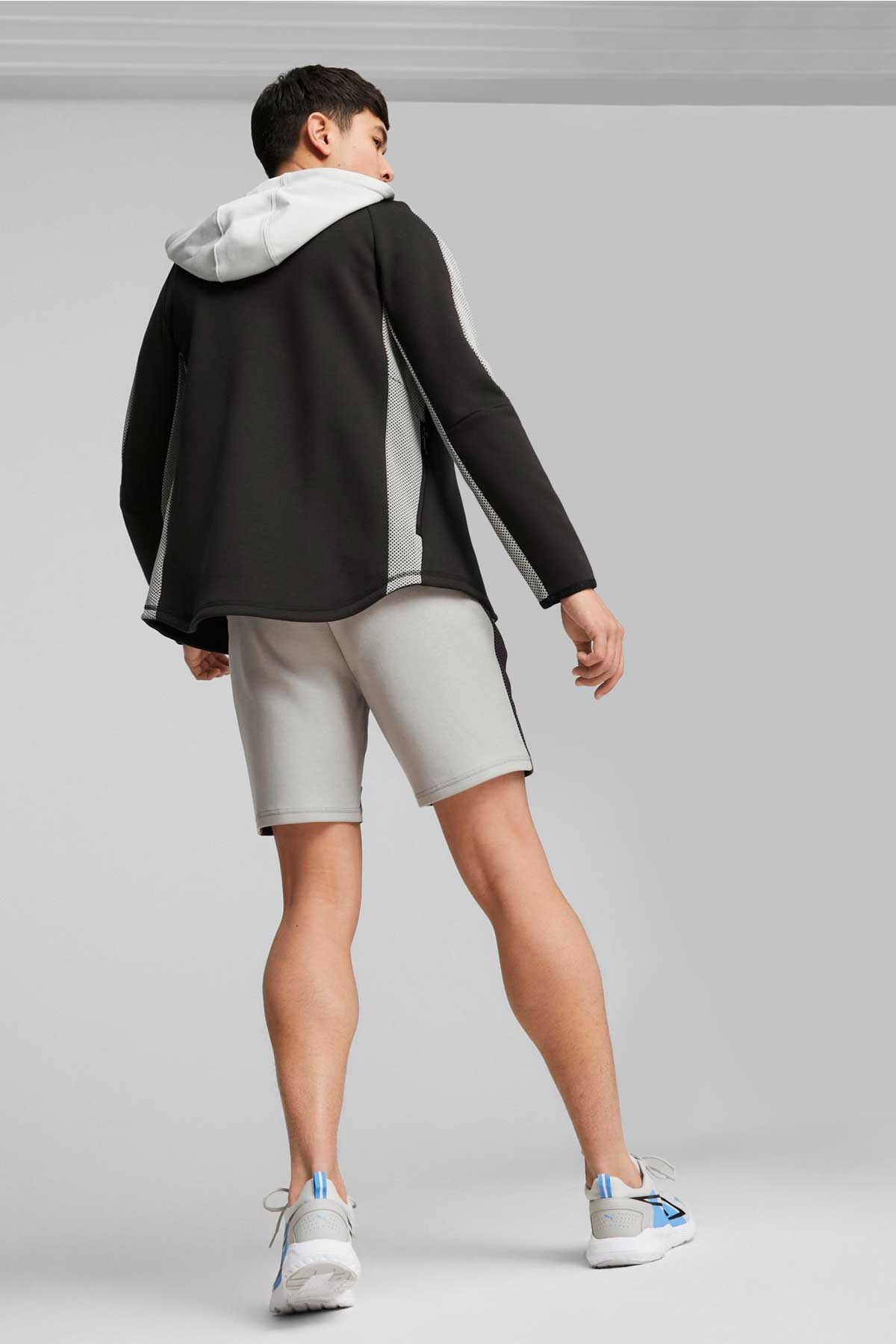 Puma Evostrıpe Full-Zip Erkek Sweatshirt 67593014 Gri