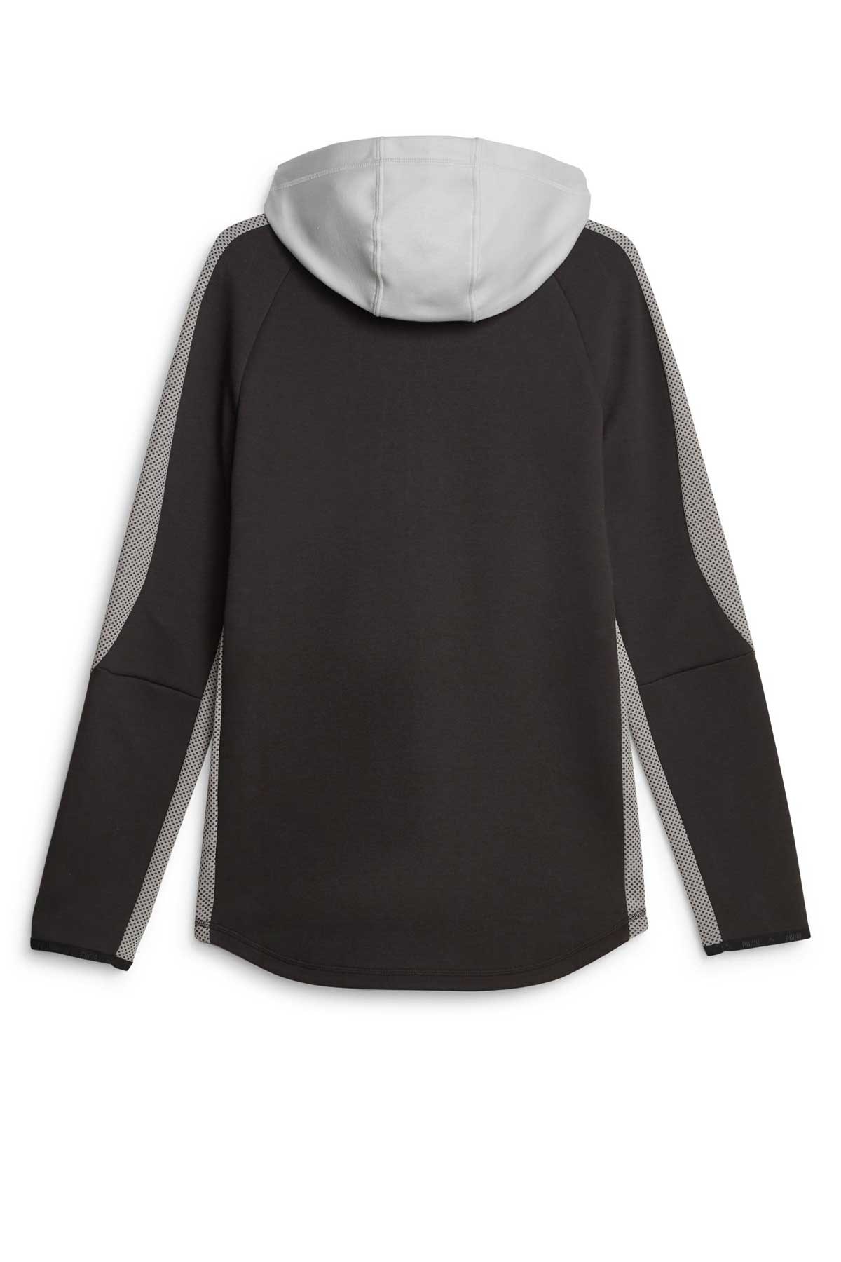 Puma Evostrıpe Full-Zip Erkek Sweatshirt 67593014 Gri
