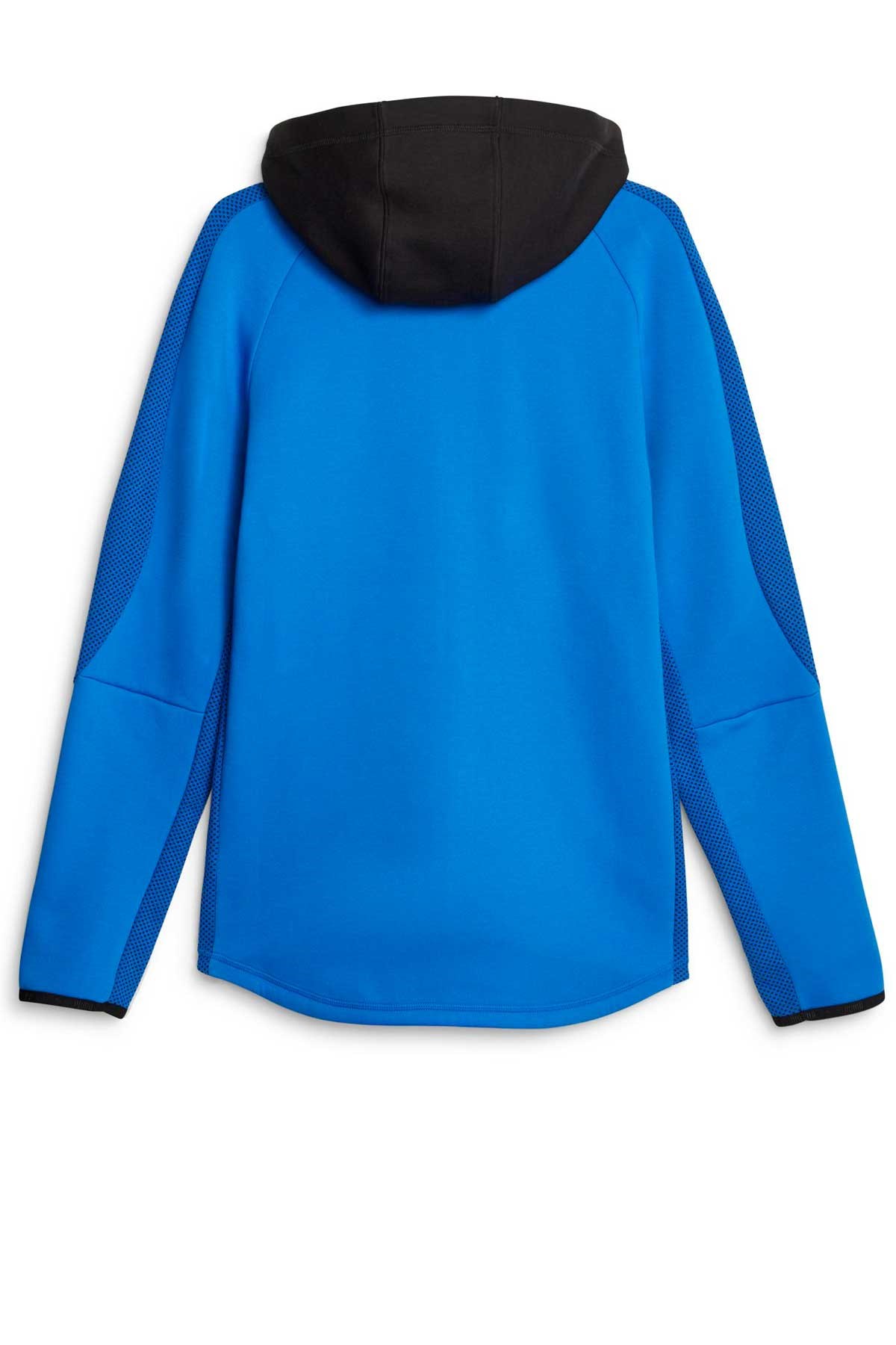 Puma Evostrıpe Full-Zip Erkek Sweatshirt 67593047 Mavi