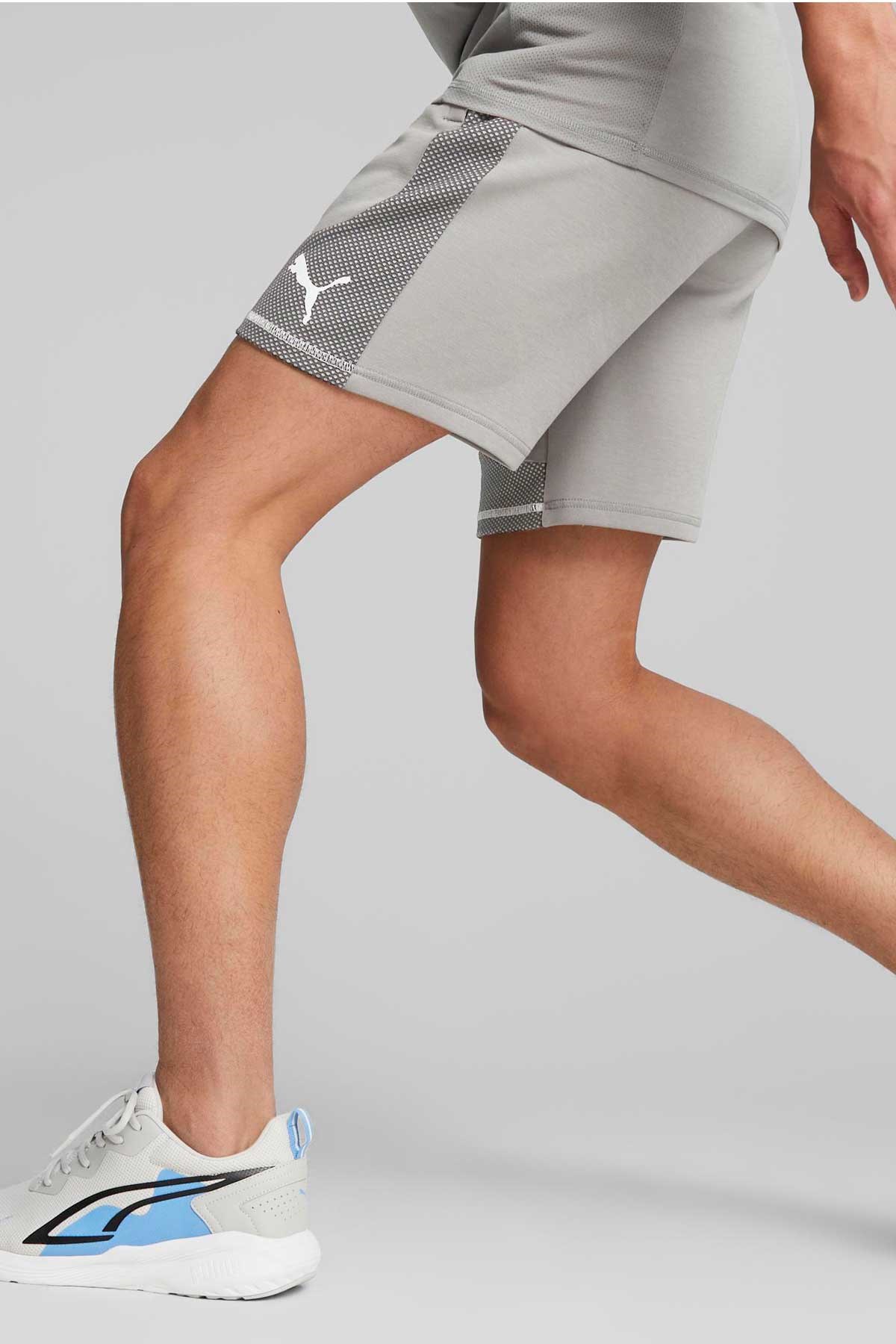 Puma Evostrıpe Shorts 8 Erkek Şort 67593114 Gri