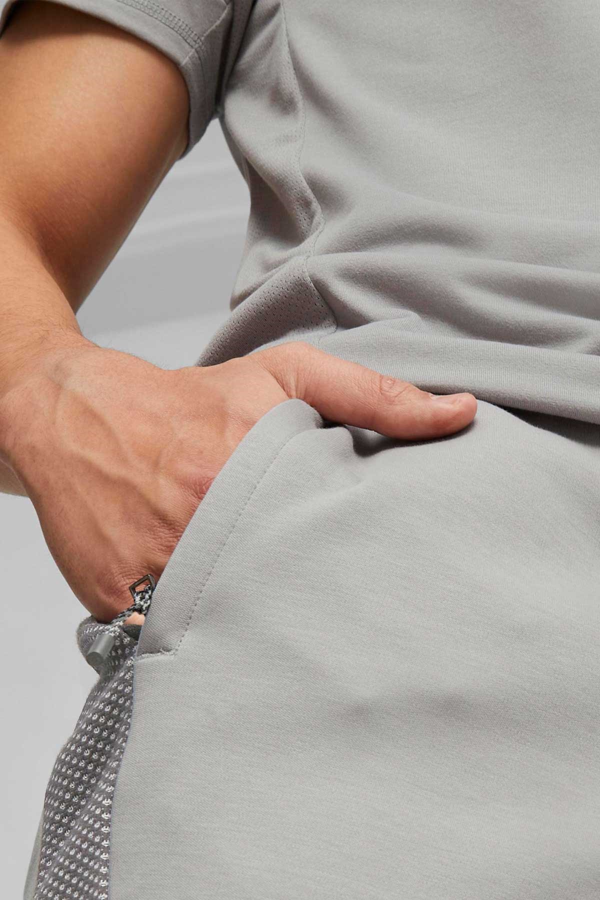 Puma Evostrıpe Shorts 8 Erkek Şort 67593114 Gri