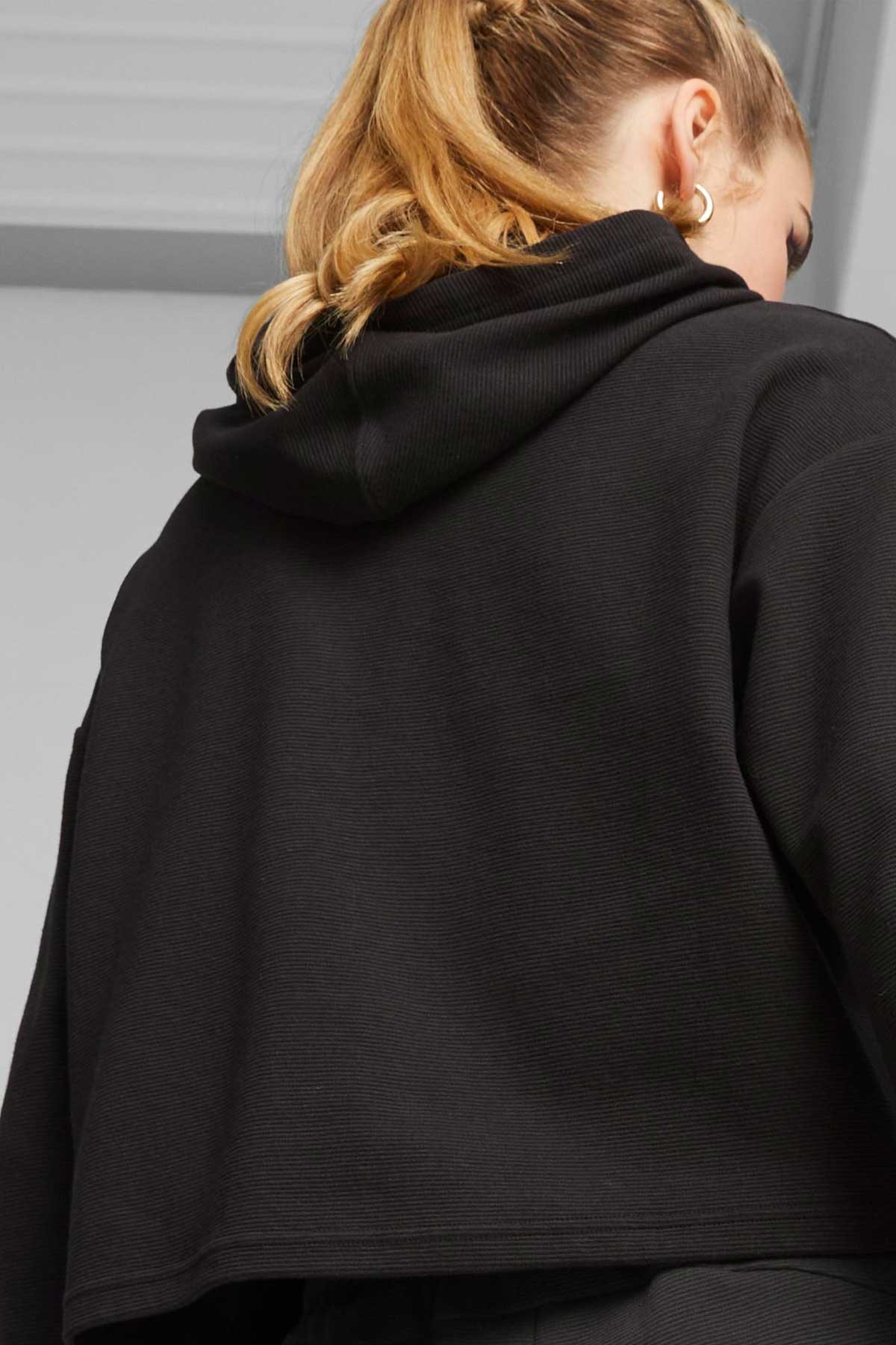 Puma Ess Elevatd Kadın Sweatshirt 67597001 Siyah