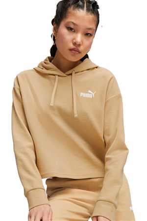Puma Ess Elevatd Kadın Sweatshirt 67597084 Bej