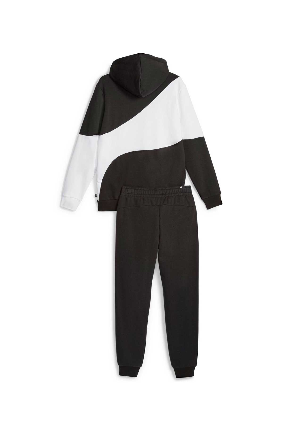 Puma Power Cat Erkek Eşofman Takımı 67597201 Siyah