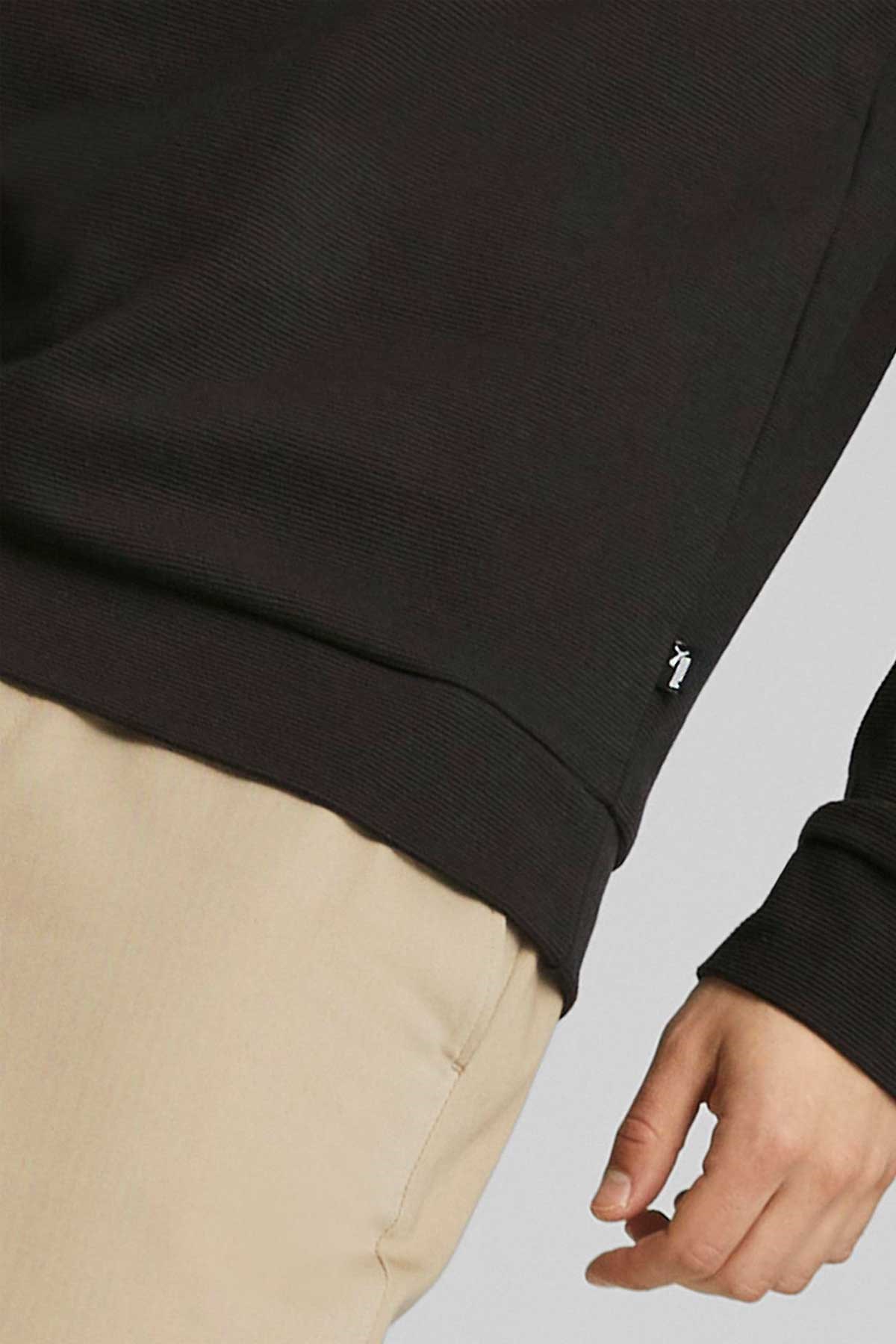 Puma Ess Elevatd Erkek Sweatshirt 67597401 Siyah