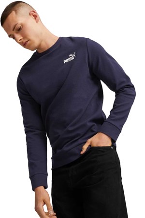 Puma Ess Elevatd Erkek Sweatshirt 67597406 Lacivert