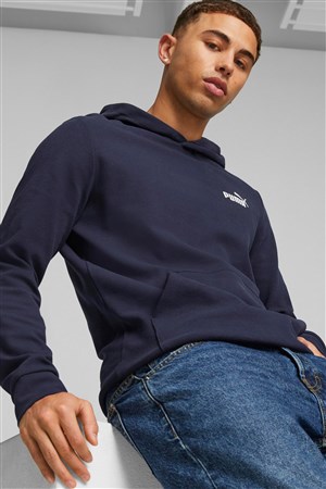 Puma Ess Elevated Erkek Sweatshirt 67597506 Lacivert