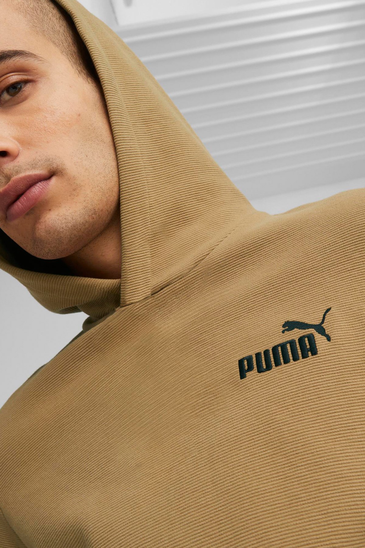 Puma Ess Elevated Erkek Sweatshirt 67597585 Kahverengi