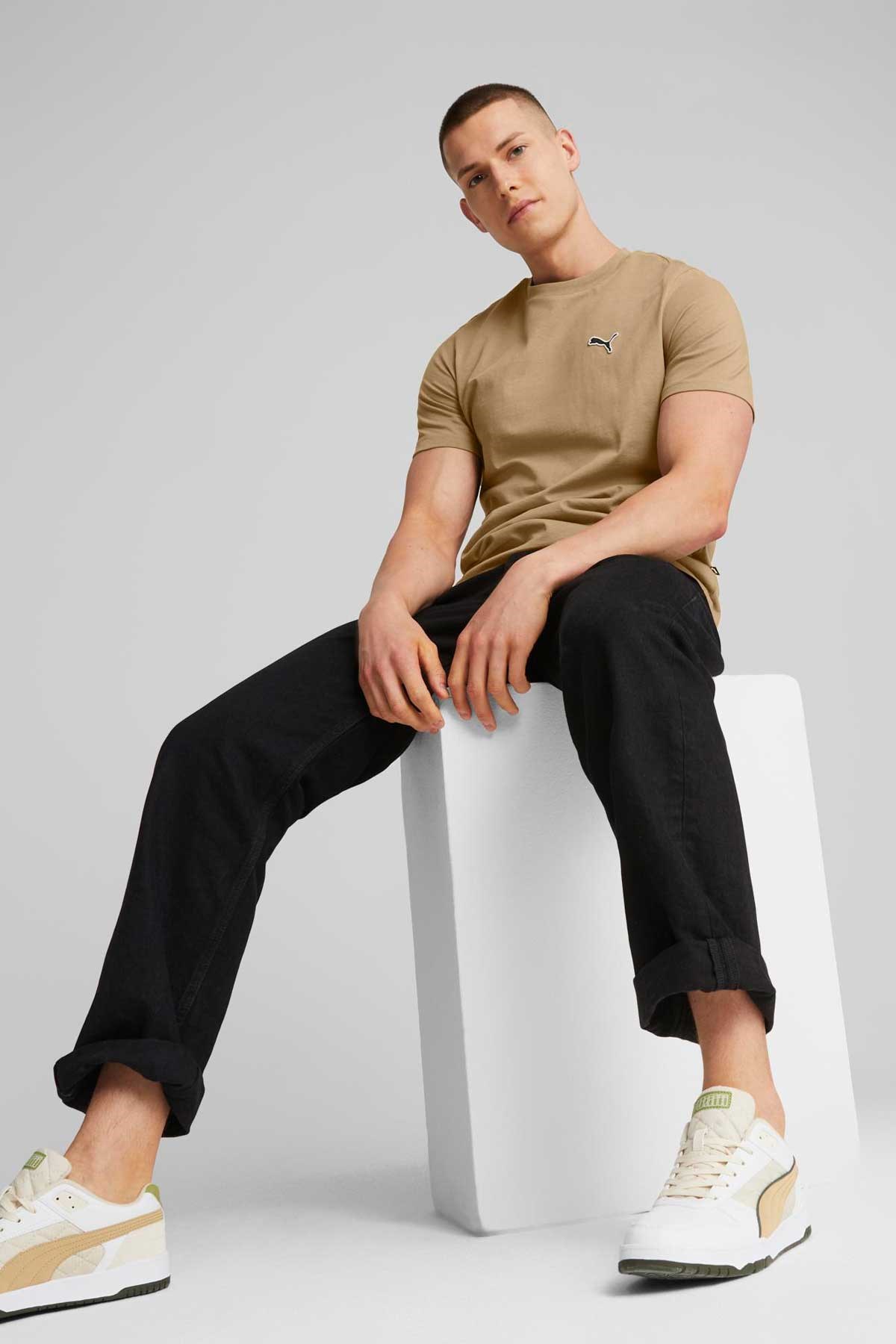 Puma Better Essentials Erkek Tişört 67597785 Bej