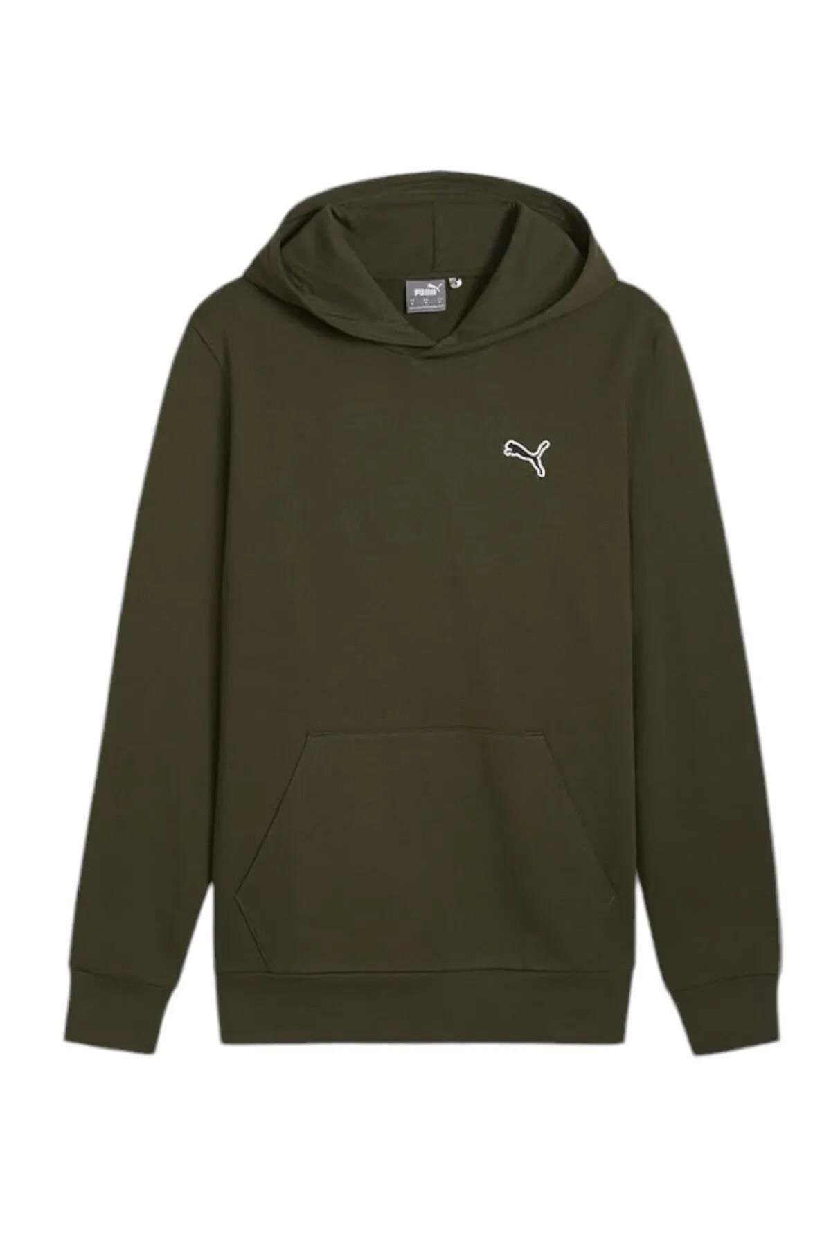 Puma Better Essentials Erkek Sweatshirt 67597870 Haki