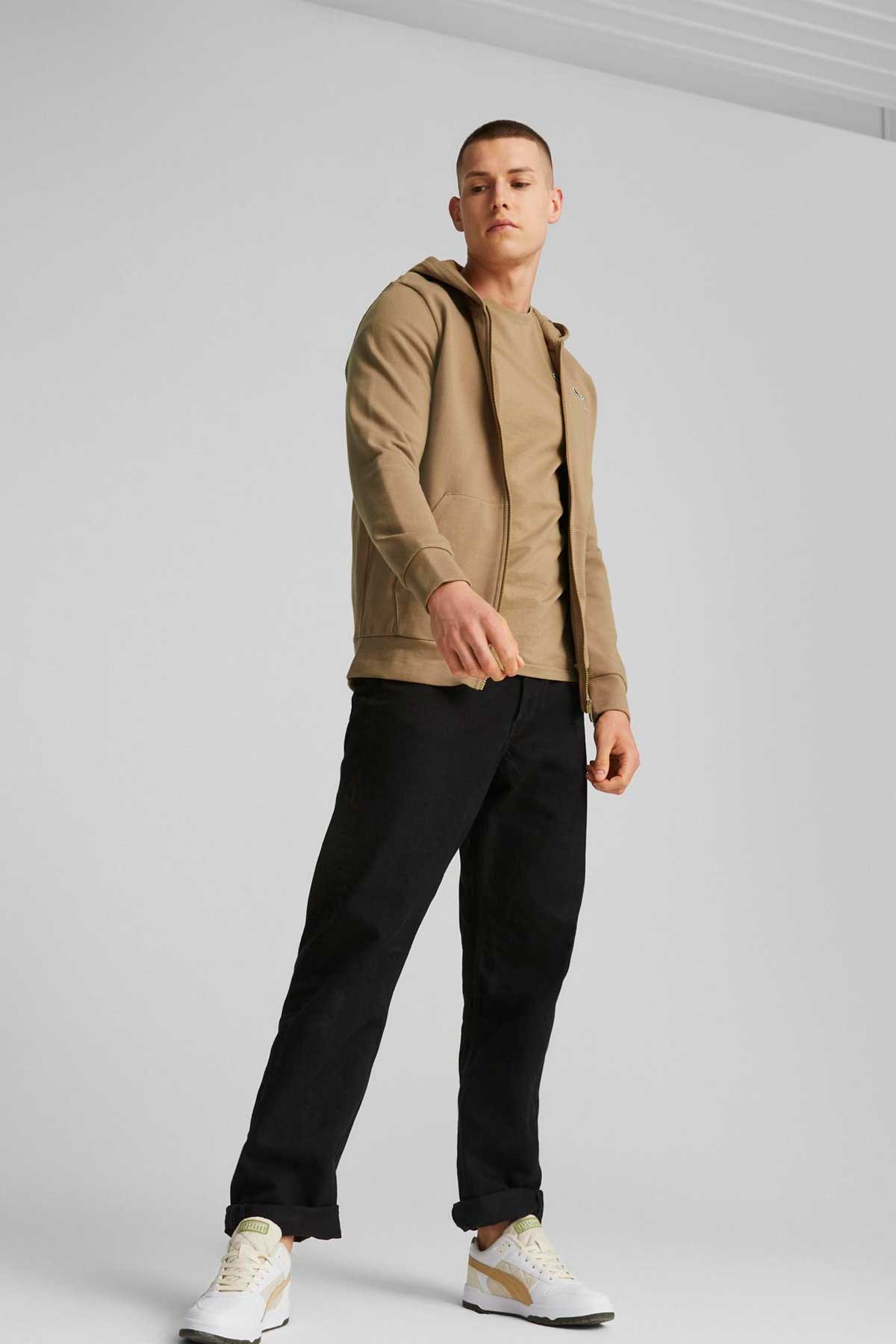 Puma Better Essentials Erkek Sweatshirt 67597985 Bej