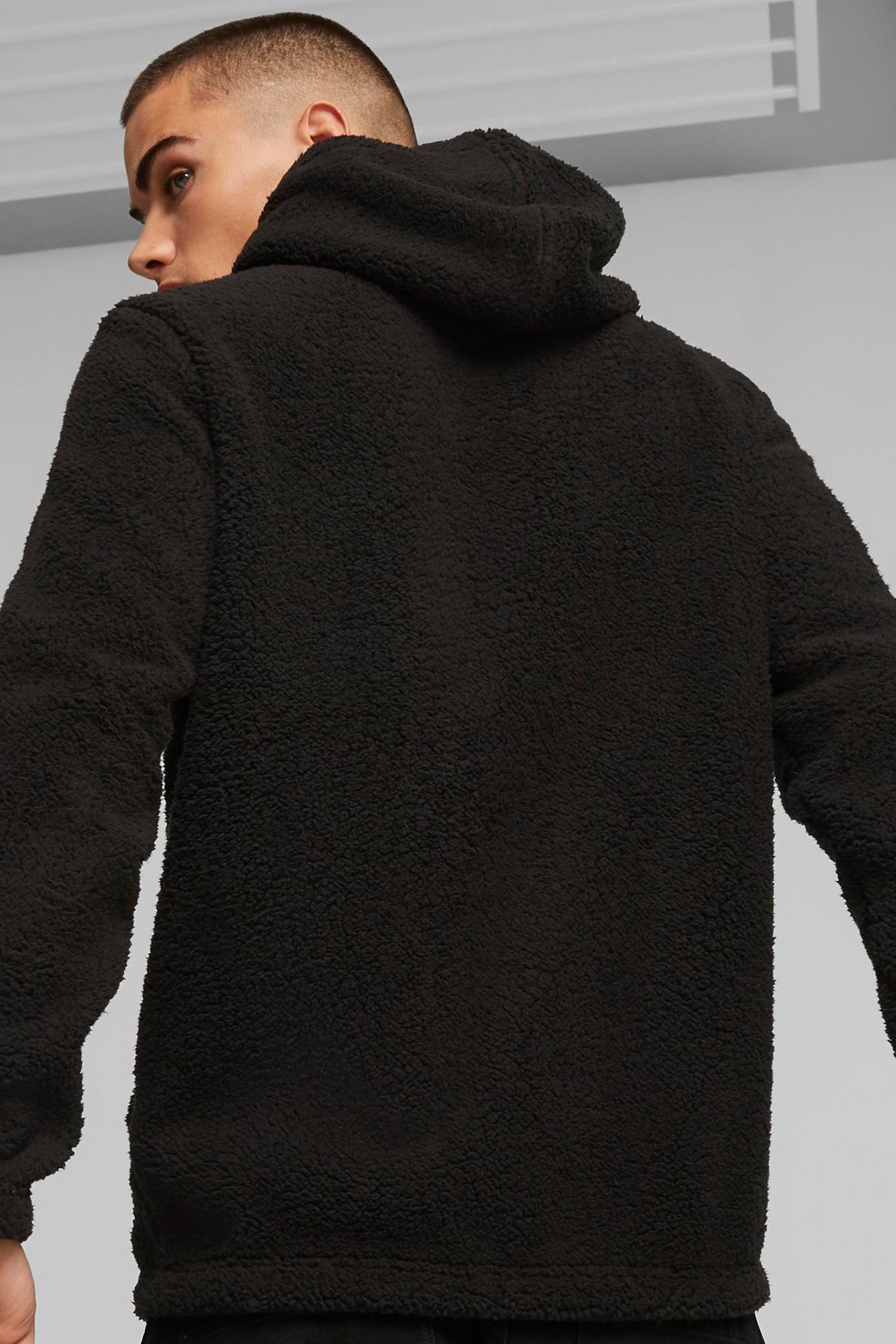 Puma Ess Elevatd Erkek Sweatshirt 67598201 Siyah