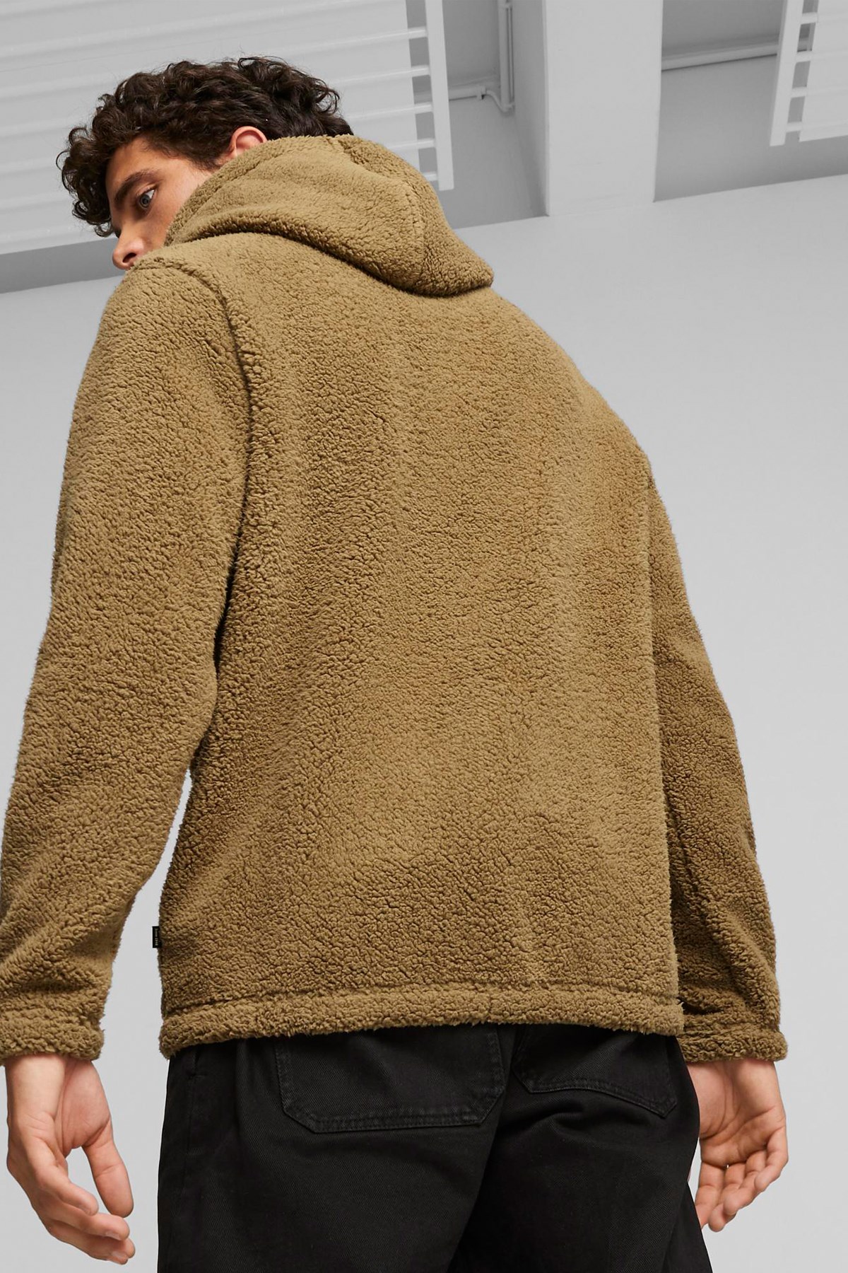 Puma Ess Elevatd Erkek Sweatshirt 67598293 Kahverengi