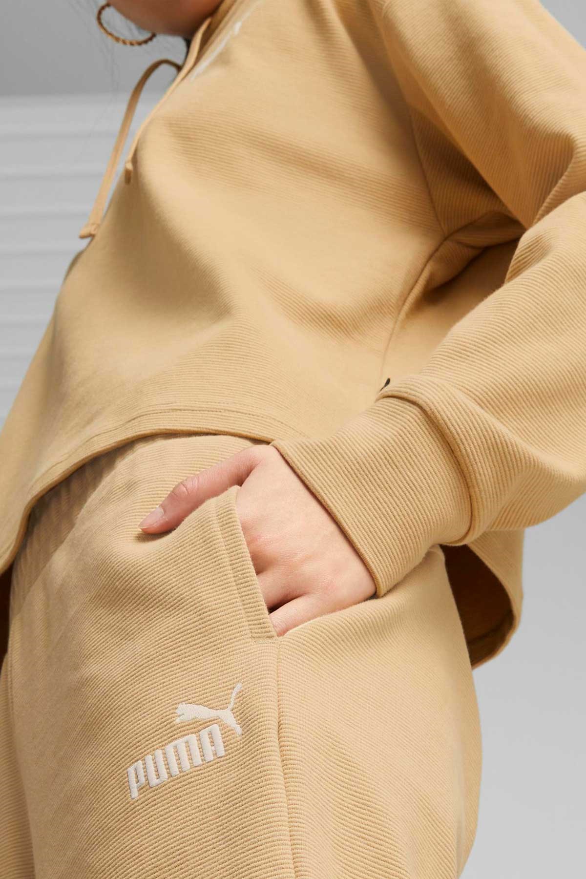 Puma Ess Elevatd Kadın Eşofman Altı 67598384 Bej