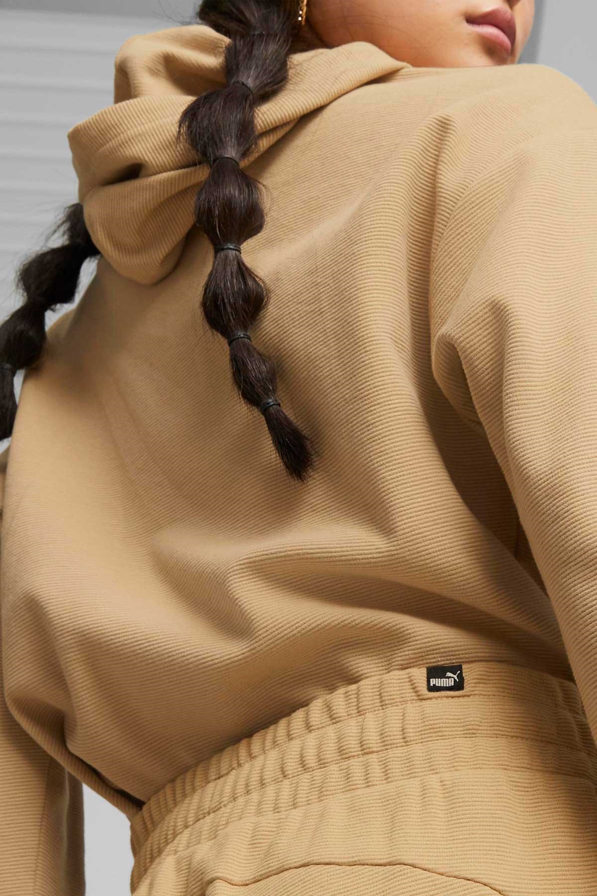 Puma Ess Elevatd Kadın Eşofman Altı 67598384 Bej