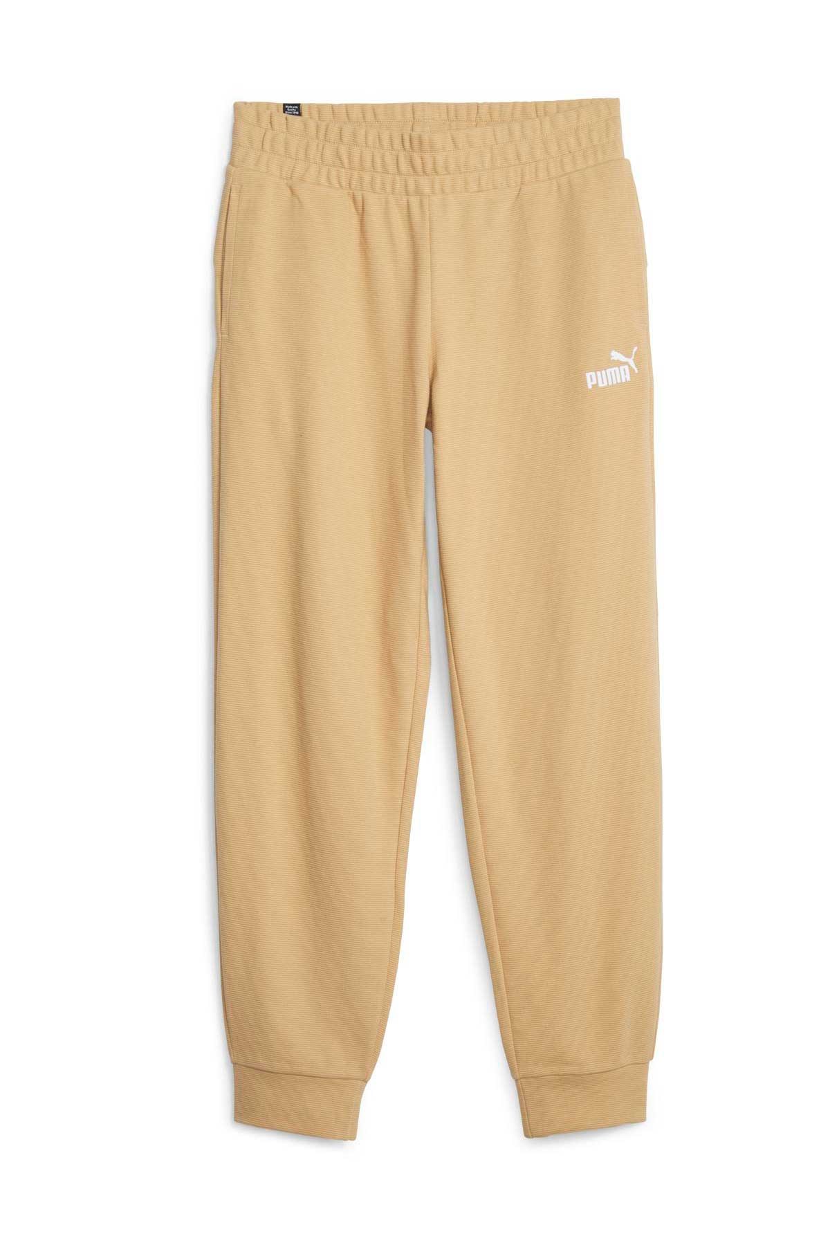 Puma Ess Elevatd Kadın Eşofman Altı 67598384 Bej