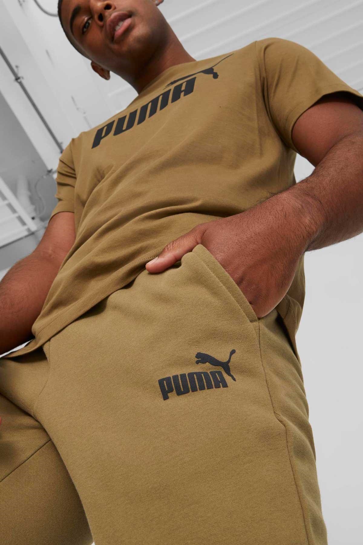 Puma Ess Elevatd Erkek Eşofman Altı 67598593 Kahverengi