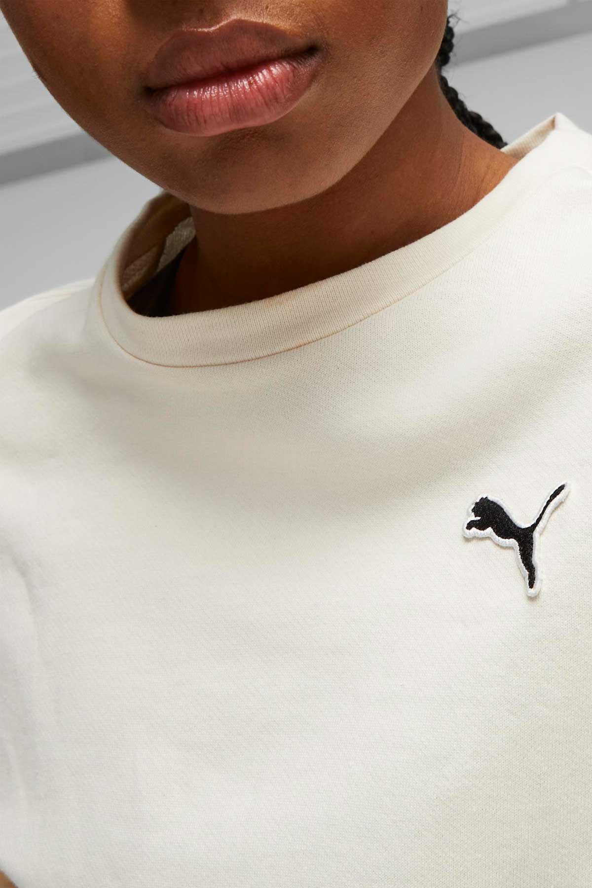 Puma Better Essentials Kadın Sweatshirt 67598799 Beyaz