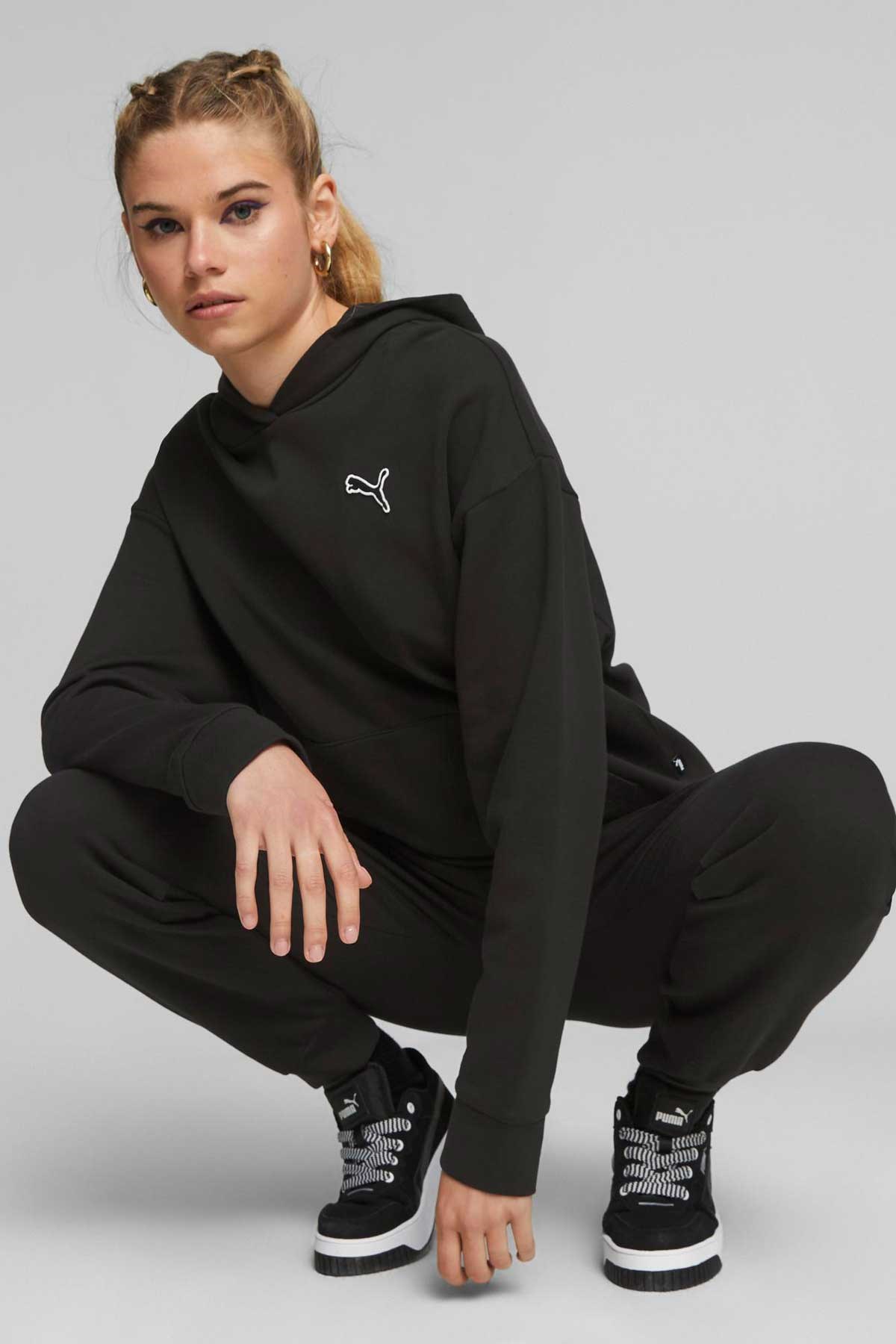Puma Better Essentials Kadın Sweatshirt 67598801 Siyah