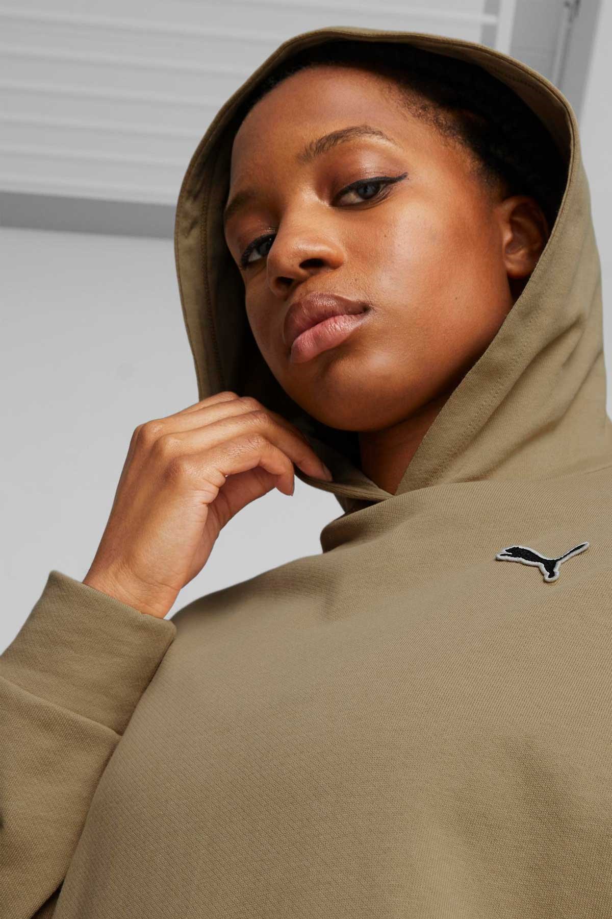 Puma Better Essentials Kadın Sweatshirt 67598884 Bej