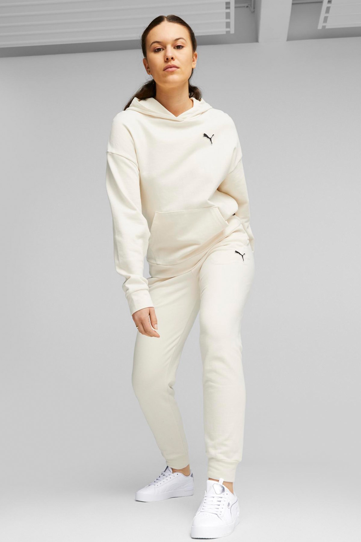 Puma Better Essentials Kadın Eşofman Altı 67598999 Ekru