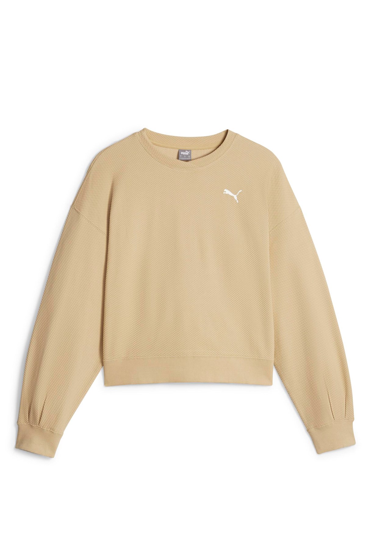 Puma Her Crew Kadın Sweatshirt 67600484 Bej