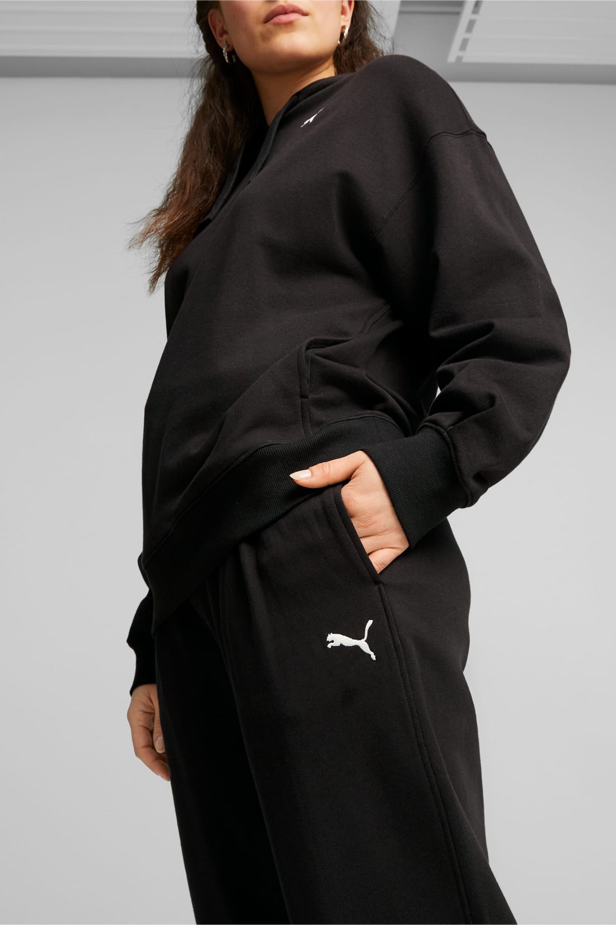 Puma Her High-Waist Kadın Eşofman Altı 67600601 Siyah