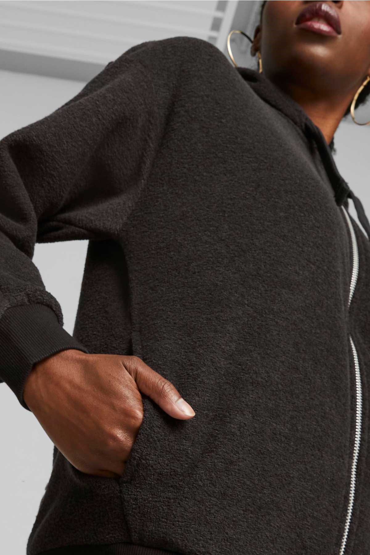 Puma Her Winterized Kadın Sweatshirt 67600801 Siyah