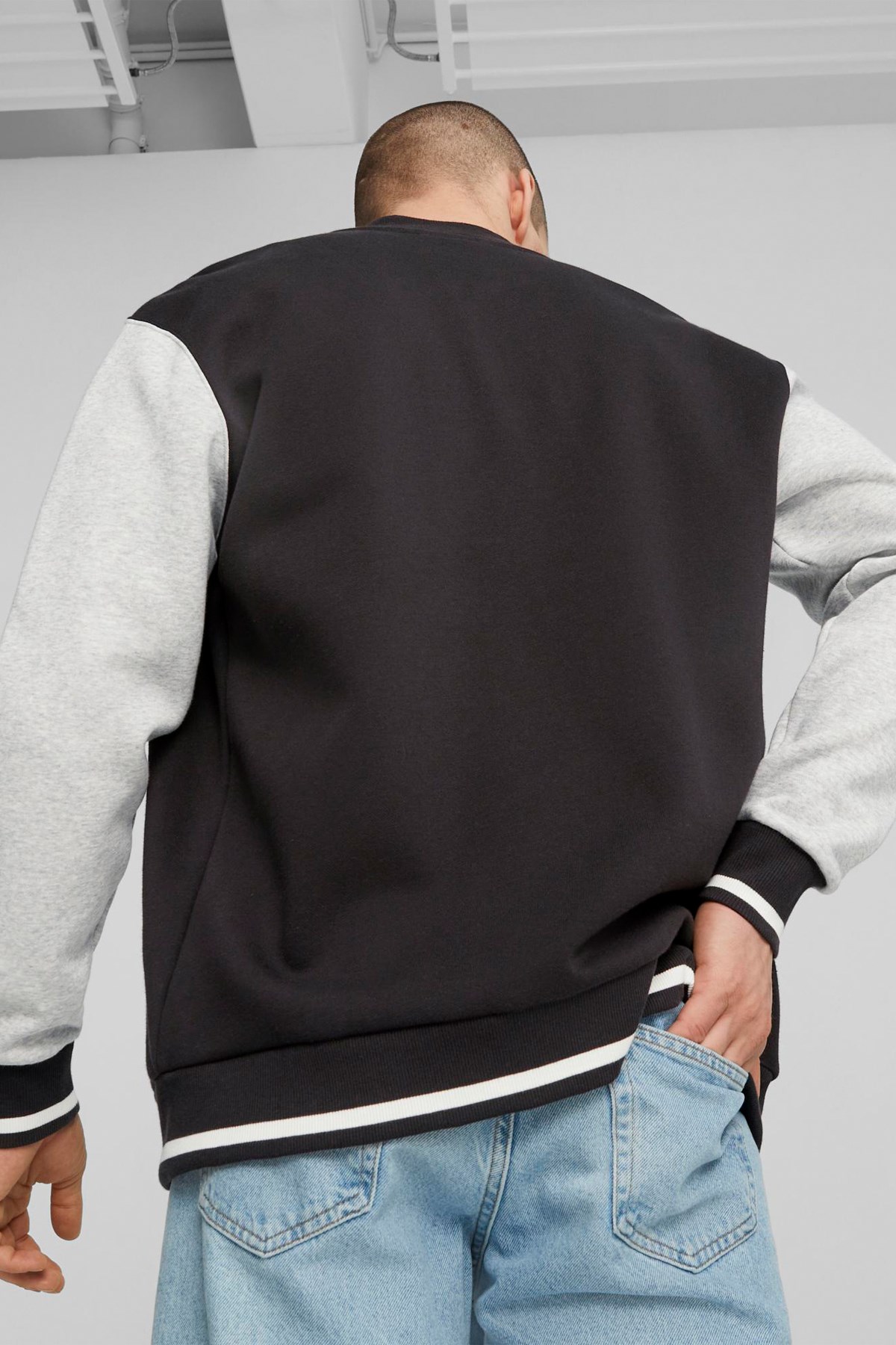 Puma Squad Erkek Sweatshirt 67601801 Siyah