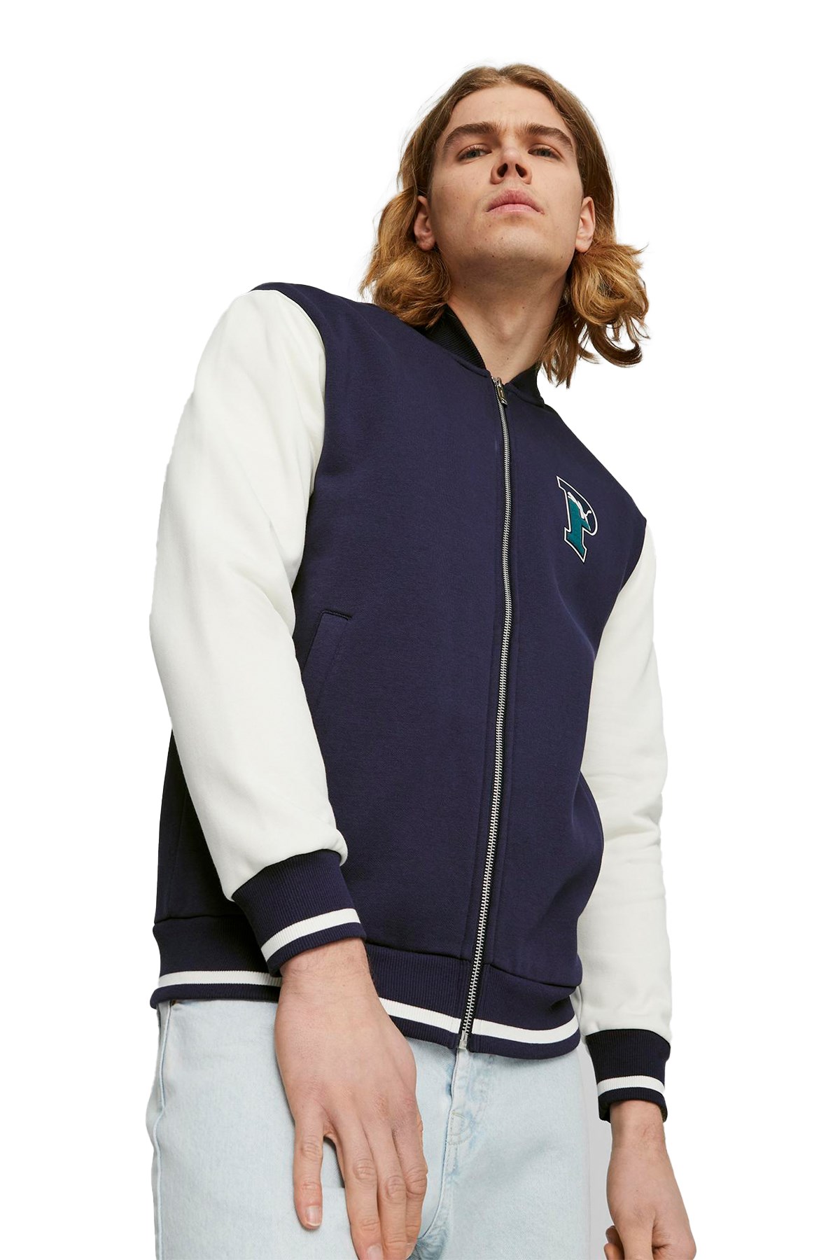 Puma Squad Erkek Sweatshirt 67601806 Lacivert