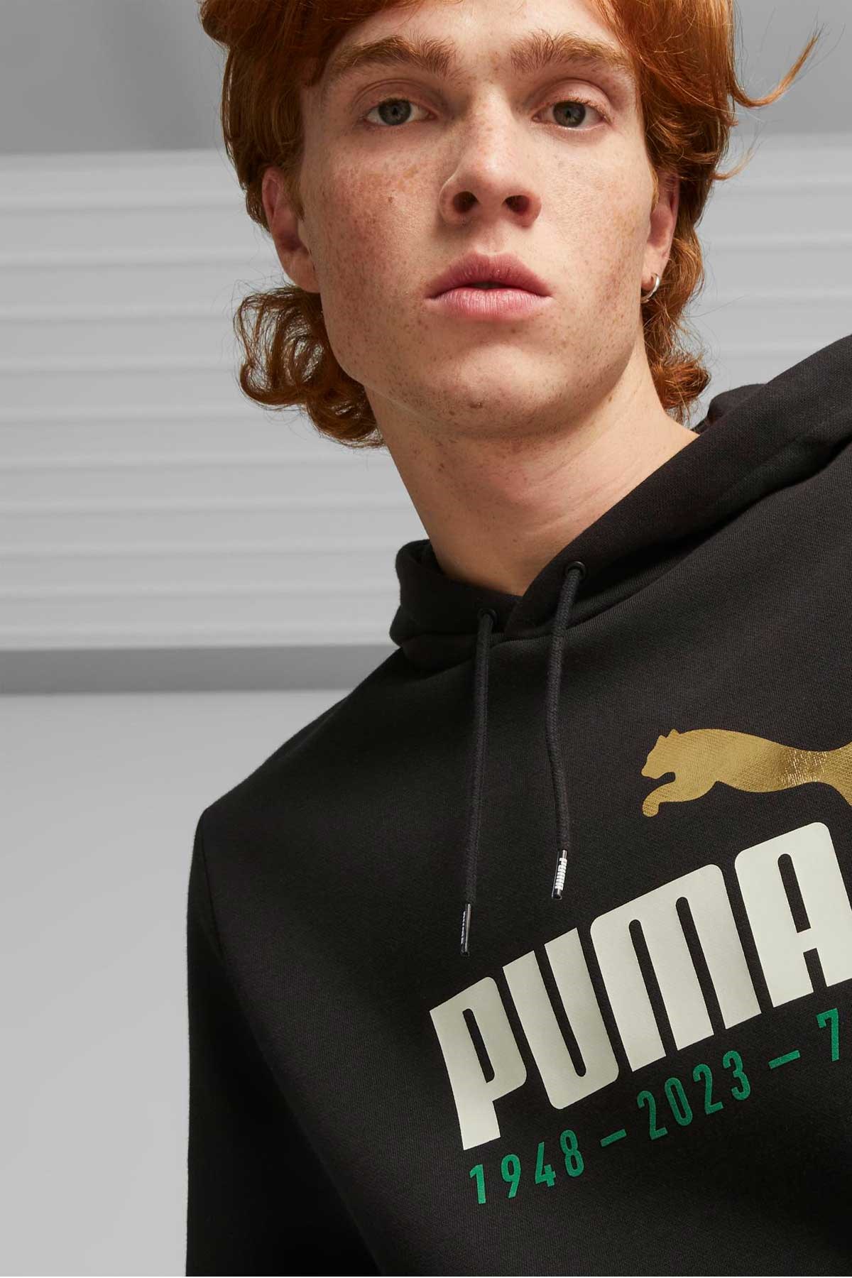 Puma No. 1 Logo Celebration Erkek Sweatshirt 67602101 Siyah
