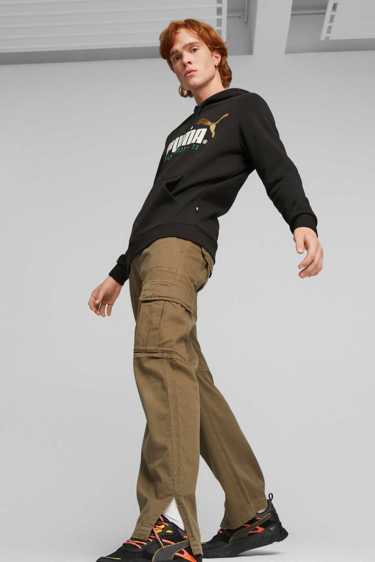 Puma No. 1 Logo Celebration Erkek Sweatshirt 67602101 Siyah