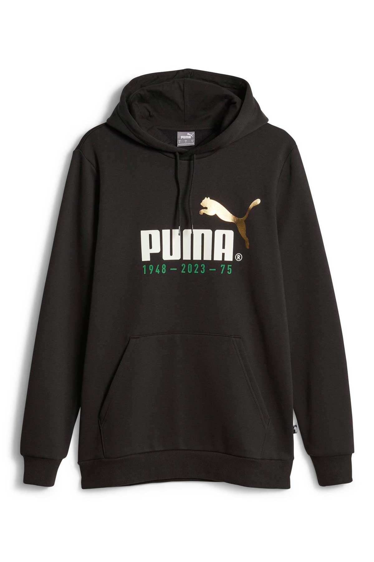 Puma No. 1 Logo Celebration Erkek Sweatshirt 67602101 Siyah