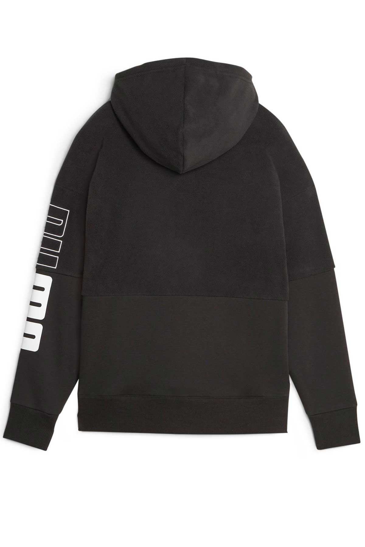 Puma Power Colorblock Kadın Sweatshirt 67602601 Siyah