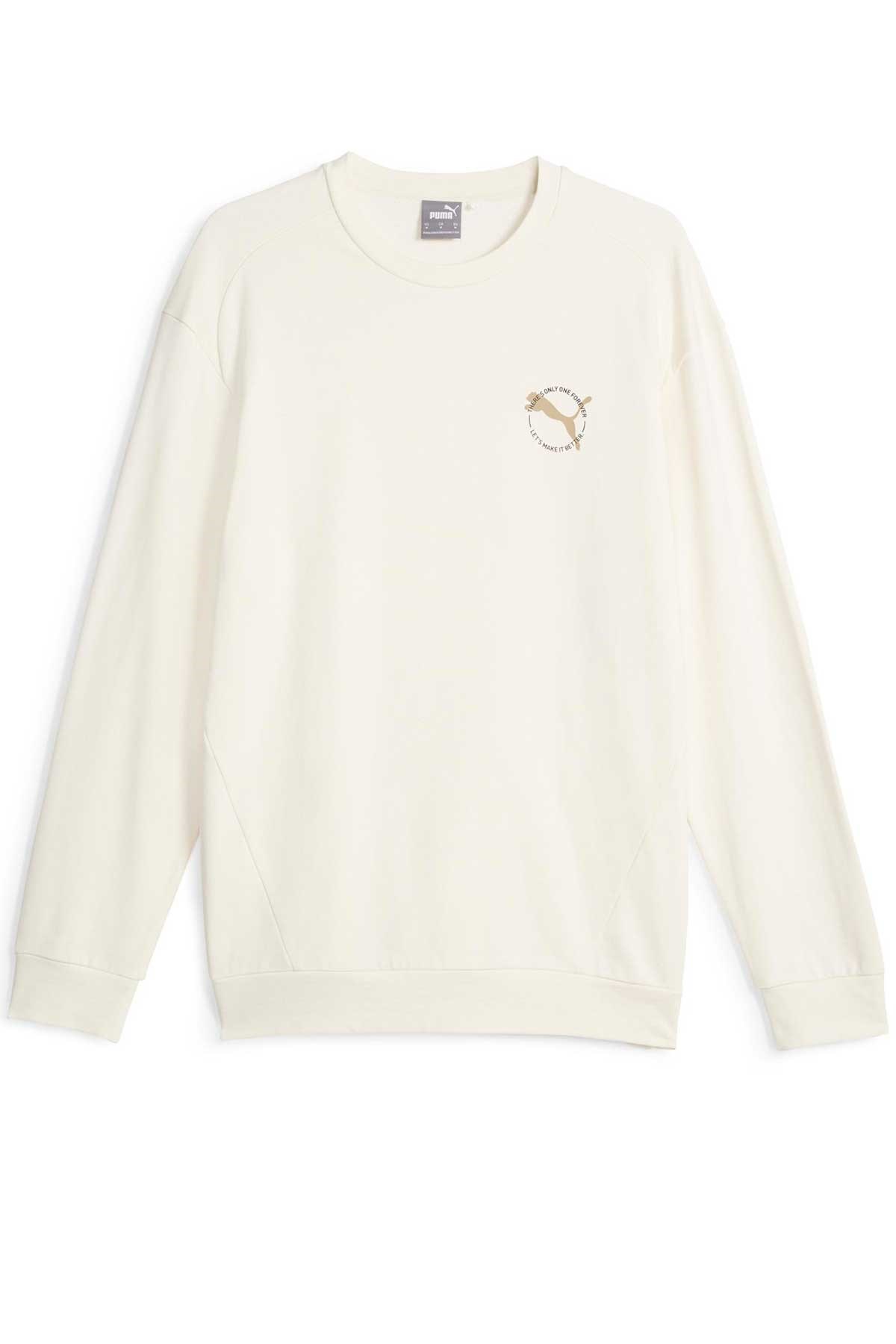 Puma Better Erkek Sweatshirt 67606399 Beyaz