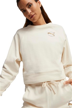 Puma Better Kadın Sweatshirt 67606799 Beyaz
