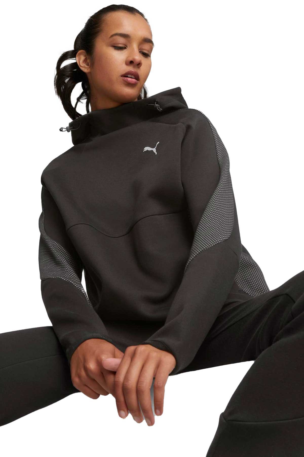 Puma Evostrıpe Kadın Sweatshirt 67607201 Siyah