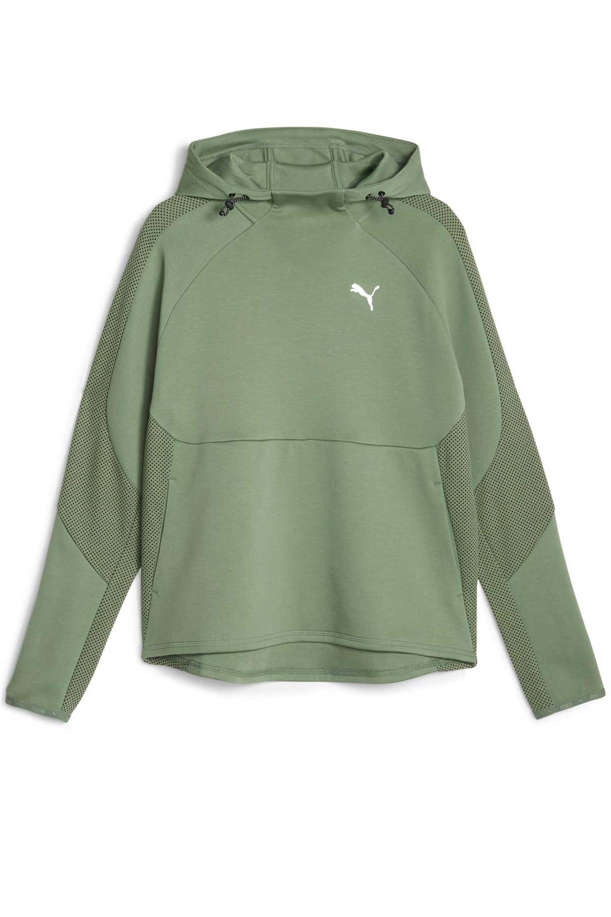 Puma Evostrıpe Kadın Sweatshirt 67607244 Yeşil