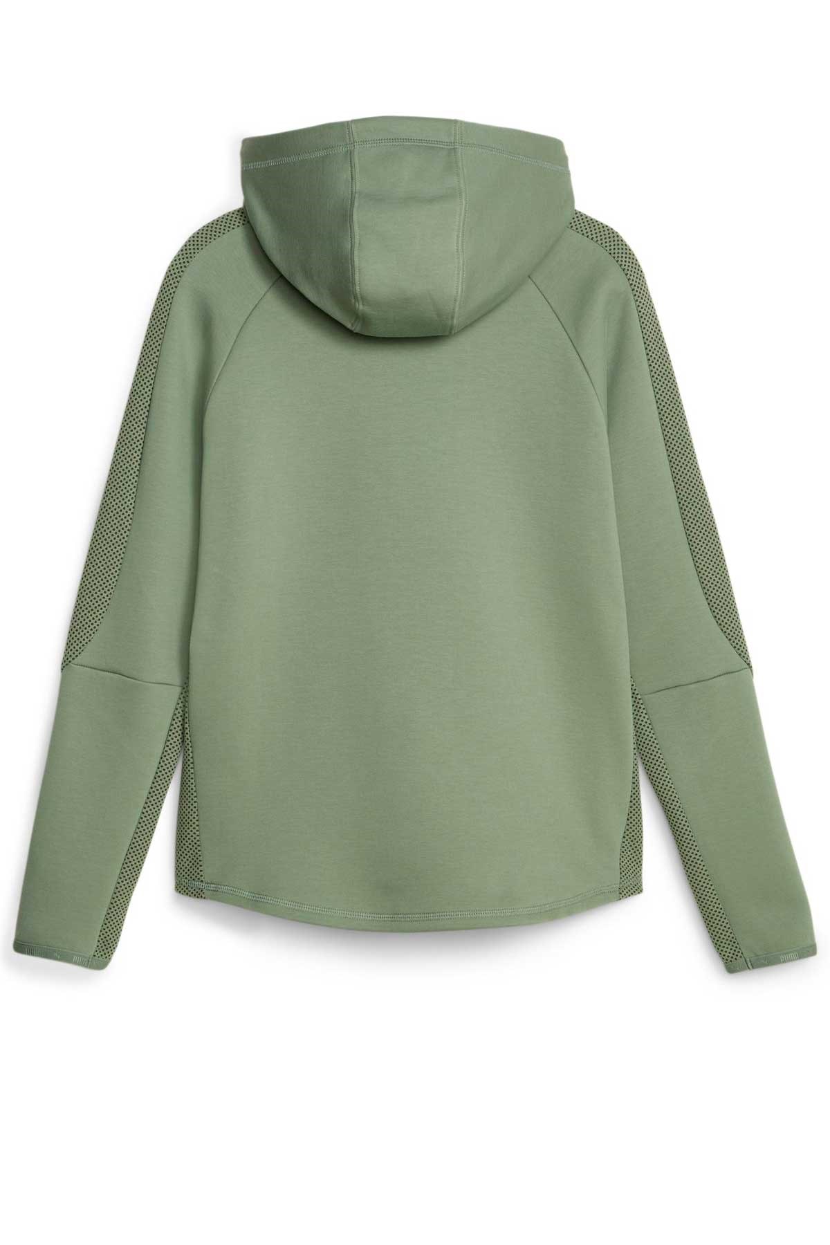 Puma Evostrıpe Kadın Sweatshirt 67607244 Yeşil