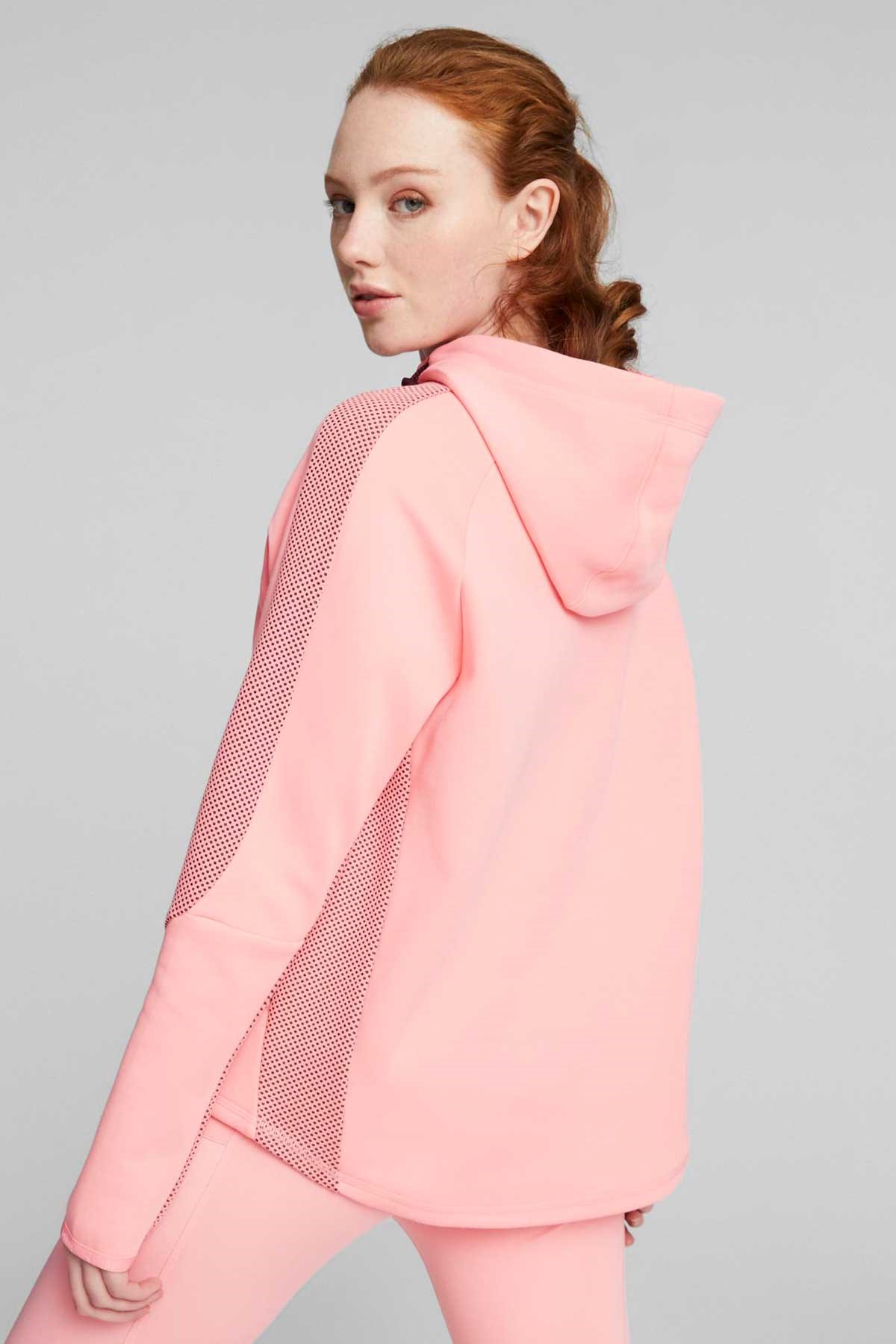 Puma Evostrıpe Kadın Sweatshirt 67607263 Pembe